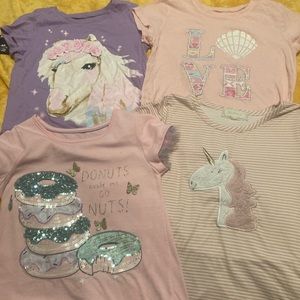 Girls 7/8 Shirt Bundle